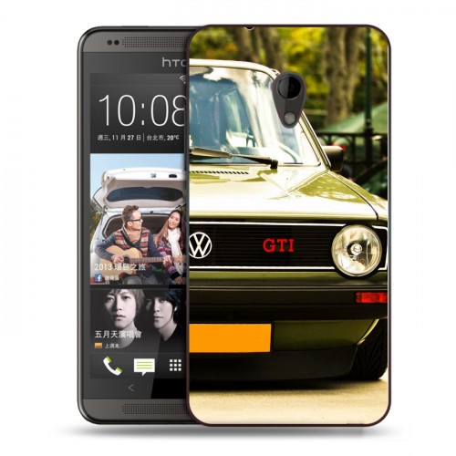 Дизайнерский пластиковый чехол для HTC Desire 700 Volkswagen