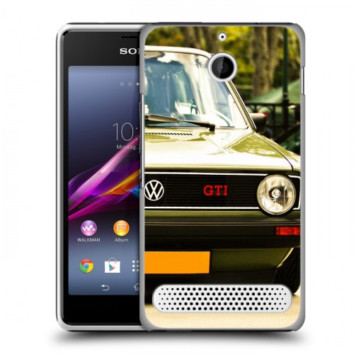 Дизайнерский силиконовый чехол для Sony Xperia E1 Volkswagen