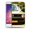 Дизайнерский пластиковый чехол для LG L60 Volkswagen