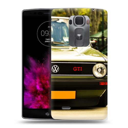 Дизайнерский пластиковый чехол для LG G Flex 2 Volkswagen