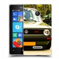 Дизайнерский пластиковый чехол для Microsoft Lumia 435 Volkswagen