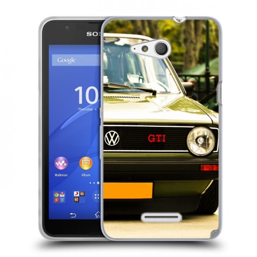 Дизайнерский пластиковый чехол для Sony Xperia E4g Volkswagen