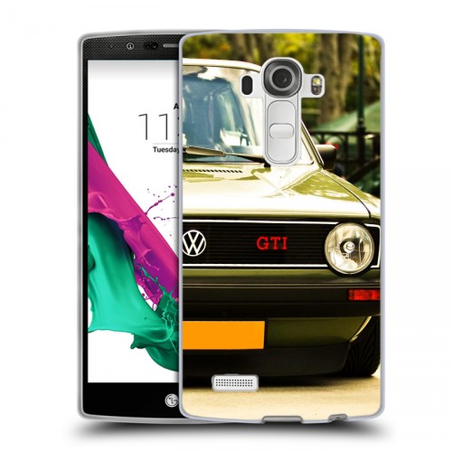 Дизайнерский пластиковый чехол для LG G4 Volkswagen