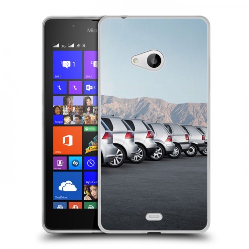 Дизайнерский пластиковый чехол для Microsoft Lumia 540 Volkswagen