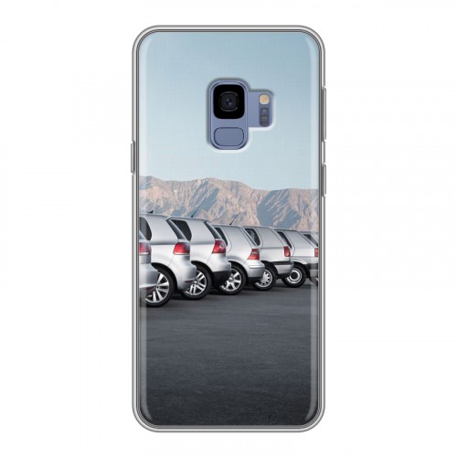 Дизайнерский пластиковый чехол для Samsung Galaxy S9 Volkswagen