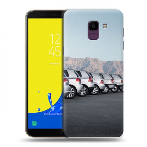 Дизайнерский пластиковый чехол для Samsung Galaxy J6 Volkswagen