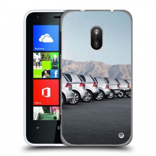 Дизайнерский пластиковый чехол для Nokia Lumia 620 Volkswagen