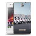 Дизайнерский пластиковый чехол для Sony Xperia E Volkswagen