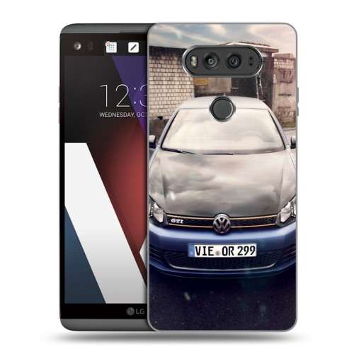 Дизайнерский пластиковый чехол для LG V20 Volkswagen