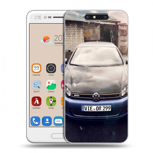 Дизайнерский пластиковый чехол для ZTE Blade V8 Volkswagen