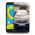 Дизайнерский пластиковый чехол для Alcatel U5 Volkswagen