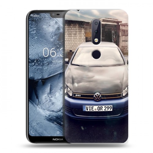 Дизайнерский силиконовый чехол для Nokia 6.1 Plus Volkswagen