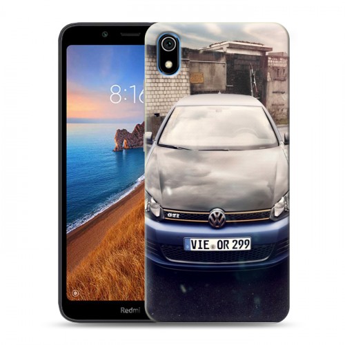 Дизайнерский силиконовый чехол для Xiaomi RedMi 7A Volkswagen