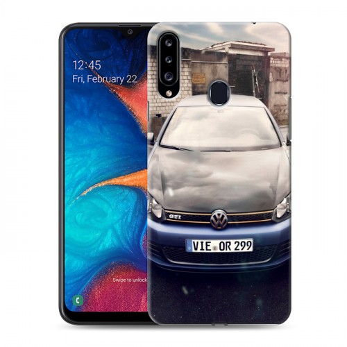 Дизайнерский пластиковый чехол для Samsung Galaxy A20s Volkswagen