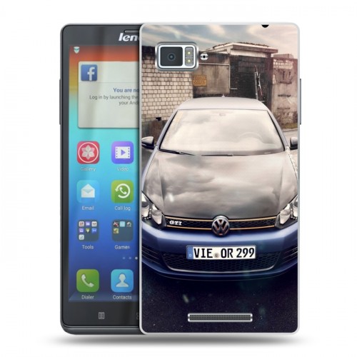 Дизайнерский пластиковый чехол для Lenovo Vibe Z Volkswagen