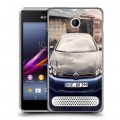 Дизайнерский силиконовый чехол для Sony Xperia E1 Volkswagen