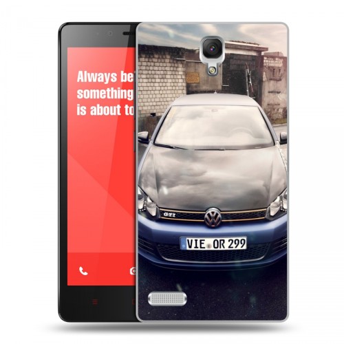 Дизайнерский пластиковый чехол для Xiaomi RedMi Note Volkswagen