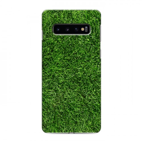 Дизайнерский силиконовый чехол для Samsung Galaxy S10 Трава