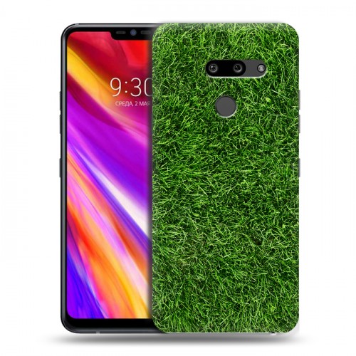 Дизайнерский пластиковый чехол для LG G8 ThinQ Трава