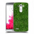 Дизайнерский пластиковый чехол для LG G3 (Dual-LTE) Трава