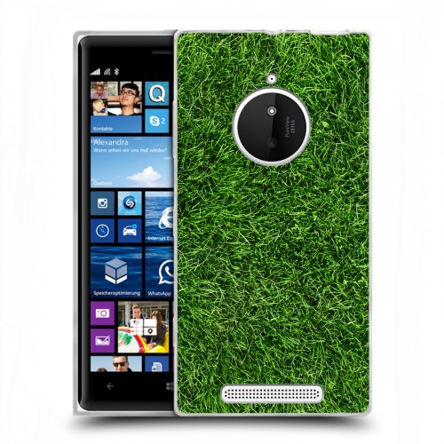Дизайнерский пластиковый чехол для Nokia Lumia 830 Трава