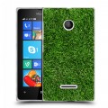 Дизайнерский пластиковый чехол для Microsoft Lumia 435 Трава