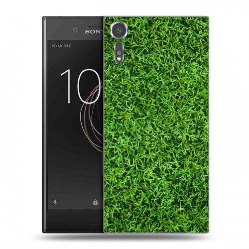 Дизайнерский пластиковый чехол для Sony Xperia XZs Трава