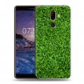 Дизайнерский пластиковый чехол для Nokia 7 Plus Трава