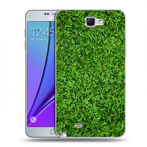 Дизайнерский пластиковый чехол для Samsung Galaxy Note 2 Трава