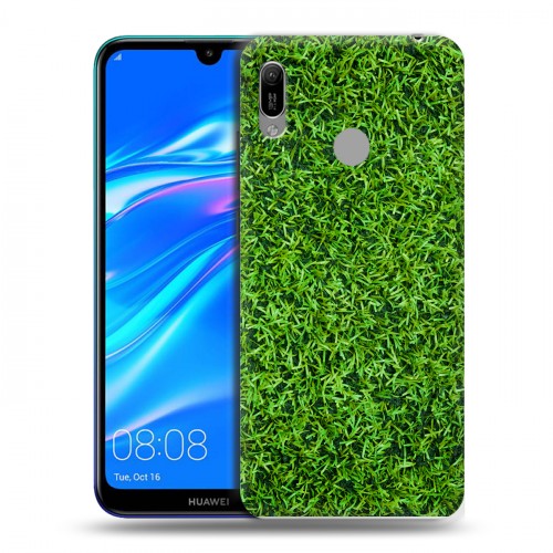 Дизайнерский пластиковый чехол для Huawei Y6 (2019) Трава