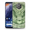 Дизайнерский силиконовый чехол для Nokia 9 PureView Текстуры денег