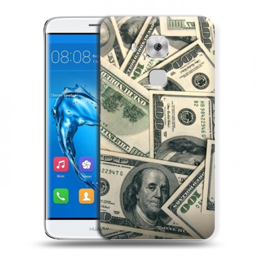 Дизайнерский пластиковый чехол для Huawei Nova Plus Текстуры денег