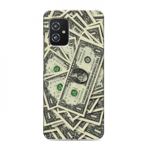 Дизайнерский силиконовый чехол для ASUS ZenFone 8 Текстуры денег