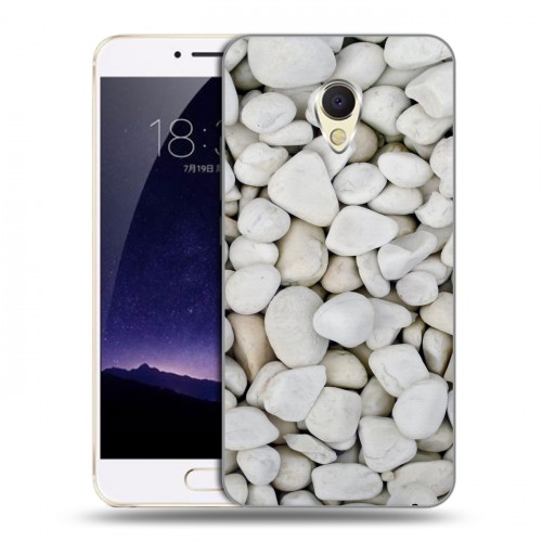 Дизайнерский пластиковый чехол для Meizu MX6 Текстура камня