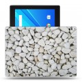 Дизайнерский силиконовый чехол для Lenovo Tab 4 10 Plus Текстура камня