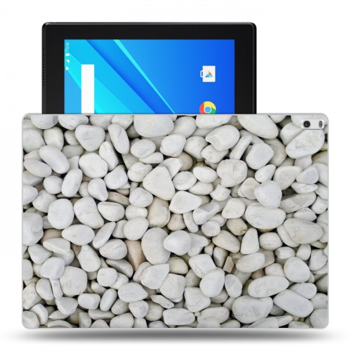 Дизайнерский силиконовый чехол для Lenovo Tab 4 10 Plus Текстура камня