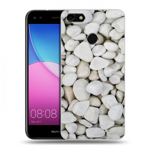 Дизайнерский пластиковый чехол для Huawei Nova Lite (2017) Текстура камня