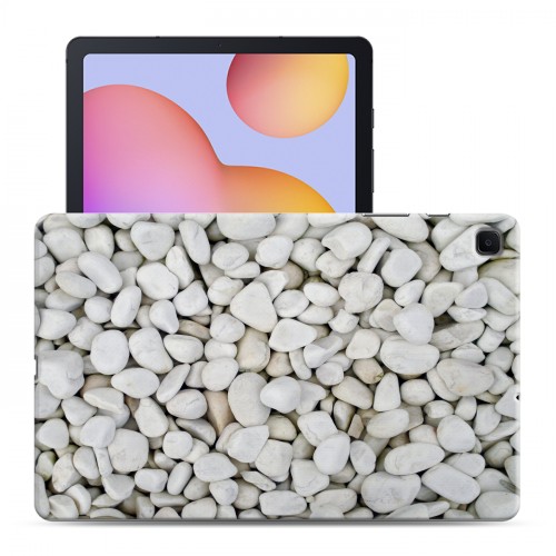 Дизайнерский силиконовый чехол для Samsung Galaxy Tab S6 Lite Текстура камня