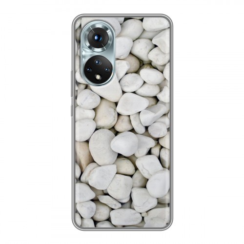 Дизайнерский пластиковый чехол для Huawei Honor 50 Текстура камня