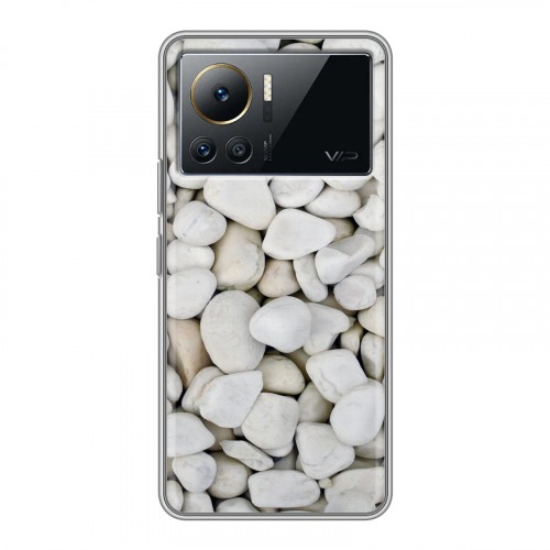 Дизайнерский силиконовый с усиленными углами чехол для Infinix Note 12 VIP Текстура камня