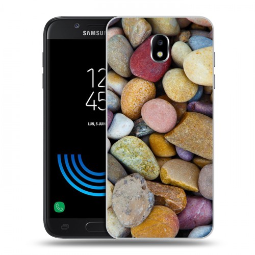 Дизайнерский пластиковый чехол для Samsung Galaxy J5 (2017) Текстура камня