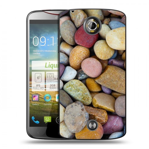 Дизайнерский пластиковый чехол для Acer Liquid S2 Текстура камня