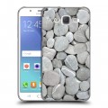Дизайнерский пластиковый чехол для Samsung Galaxy J5 Текстура камня