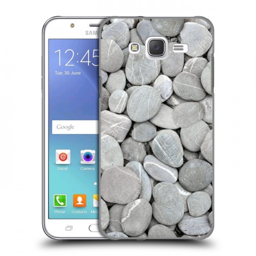 Дизайнерский пластиковый чехол для Samsung Galaxy J5 Текстура камня