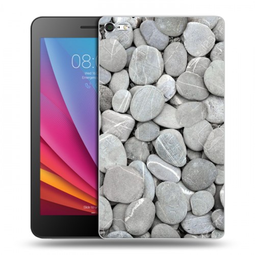 Дизайнерский силиконовый чехол для Huawei MediaPad T2 7.0 Pro Текстура камня