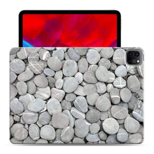 Дизайнерский силиконовый чехол для Ipad Pro 11 (2020) Текстура камня