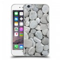 Дизайнерский пластиковый чехол для Iphone 6/6s Текстура камня