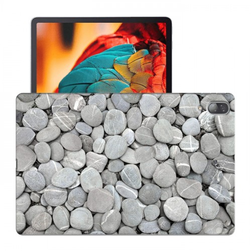 Дизайнерский силиконовый чехол для Lenovo Tab P11 Pro Текстура камня