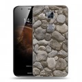 Дизайнерский силиконовый чехол для Huawei G8 Текстура камня