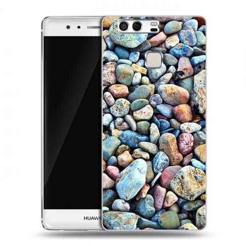 Дизайнерский силиконовый чехол для Huawei P9 Текстура камня